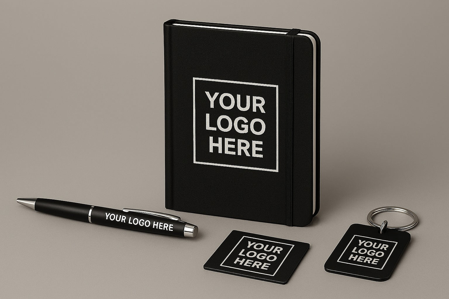 Engraved branding identity